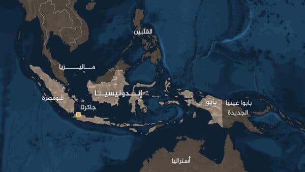 خريطة إندونيسيا-اندونيسيا