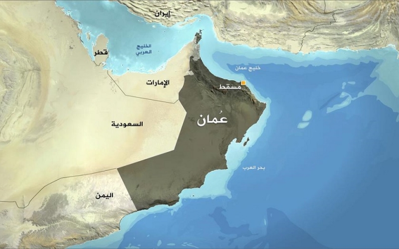 خريطة سلطنة عُمان