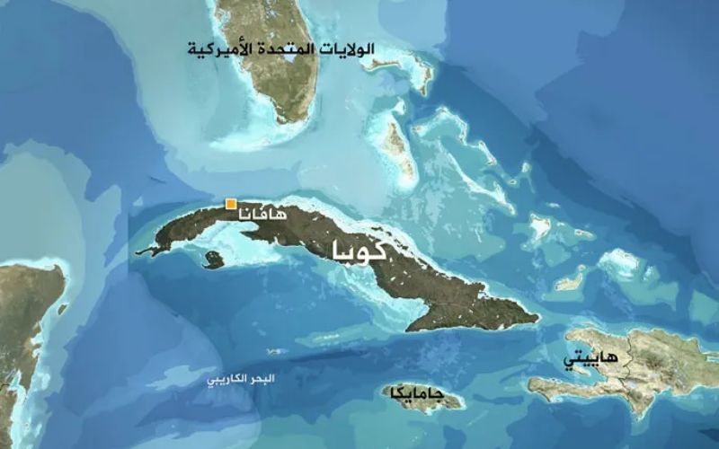 خريطة كوبا