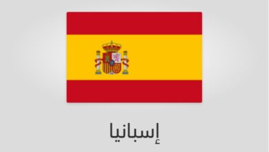 علم وعدد سكان إسبانيا