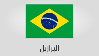 علم وعدد سكان البرازيل