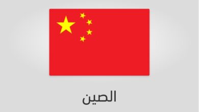 علم الصين