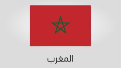 علم وعدد سكان المغرب