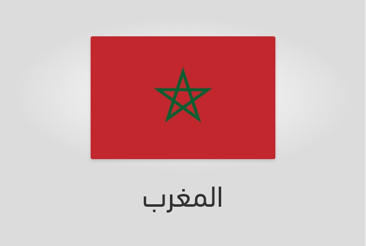 علم وعدد سكان المغرب