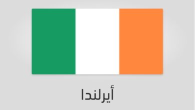 علم وعدد سكان أيرلندا-إيرلندا