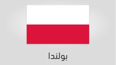 علم وعدد سكان بولندا (بولونيا)