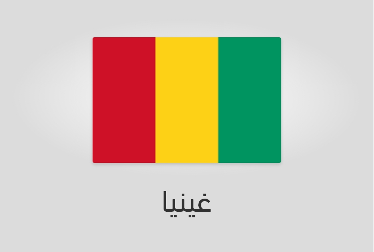 علم وعدد سكان غينيا